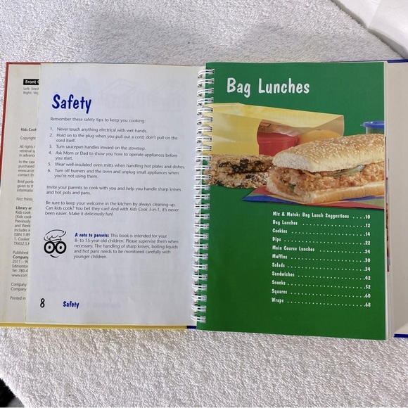 Vintage Company’s Coming Lids Cook 3in1 Collection Cookbook - Picture 6 of 13